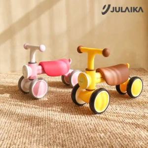 줄라이카 실내 무소음 돌아기 붕붕카 선물 LED 멜로디 미니바이크