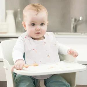 GS비밀특가 벨몽 4겹 코튼 아기 이유식 턱받이 드롤빕 2종 세트