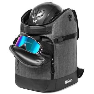 RAVOINCC 스키 부츠 백팩 스키 및 스노보드 50L 여행용 수하물, 헬멧, 장갑, 고글 및 액세서리용 방수 외장 스토어 장비 포함 남성용