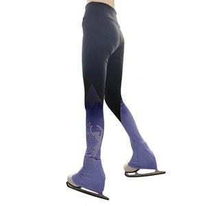 트레이닝복에 적합한 플리스 핑크 그라데이션을 입은 소녀와 여성용 조이캔 피겨 스케이팅 팬츠