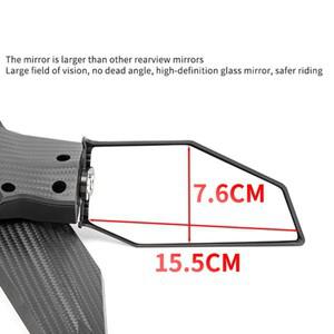 바이크 오토바이 튜닝 윈드 날개 백미러 LED 조명 포함 가와사키 닌자 400 NMAX155 이글 R25 용