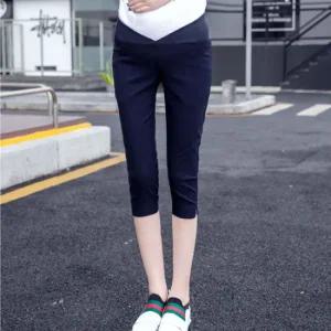 임산부 7부 면스판스키니 빅사이즈 외출 임부복 0524