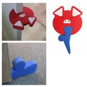 도어패드 돼지 끼임방지 문닫힘방지 손가락보호 끼임방지 문고정 충격보호 손가락보호 유아안전