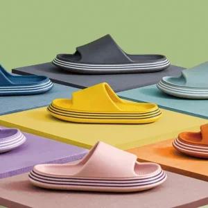 키밍 욕실 슬리퍼 EVA 미끄럼방지 욕실화 물빠짐 실내 슬리퍼