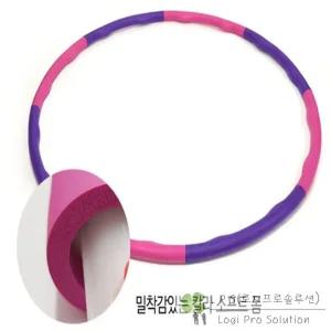 [로지프로] 초딩 다이어트 훌라후프 핑크퍼플 창의력 어린이장난감 두뇌향상