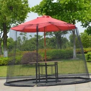 모기장 파라솔모기장 야외 대형파라솔 모기차단 모기장대형 정원용