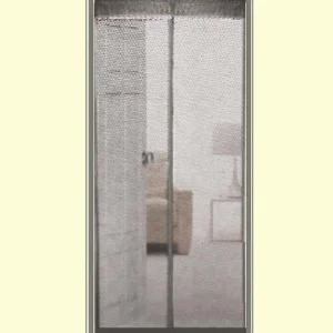 현대자석방충망(방문형 100x210)_그레이 현관문방충망 방문방충망 대형방충망