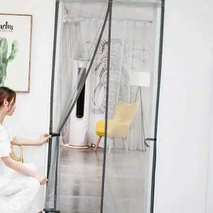 100cm 현관문 모기장 출입문방충망 문모기장방문용 현관방충문 문모기장자석