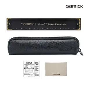 삼익 하모니카 SMH-24C 트레몰로 24홀 C키 가죽케이스 포함 풀패키지