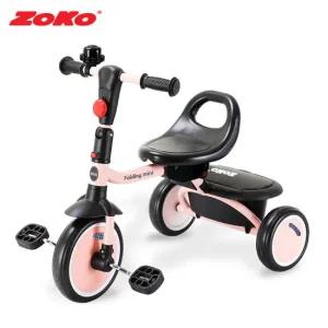 ZOKO 조코 폴딩 미니 세발자전거 (핑크)
