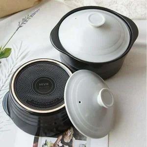 고급스러운 NJ33AR25 파스텔톤 도자기 인덕션 뚝배기 15cm