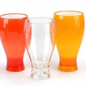 다용도 PH05PS79 맥주컵 소 (노랑) 카페다회용컵 카페플라스틱컵