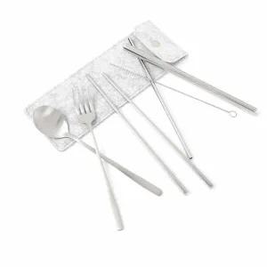 휴대용 IQ81KH51 수저 6p세트(그레이) 도시락수저케이스 휴대용숟가락