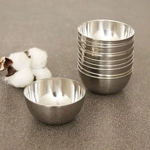 중 LI19KB33 스텐 술잔 10p 미니술잔 미니잔 스텐정종잔 스텐잔