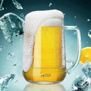 이중 MA05ZB69 유리 맥주컵(450ml) 에이드잔 냉동실맥주컵