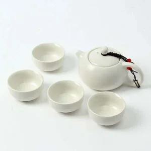 이시아르 NO20JE80 도자기 4인 다기 다도세트