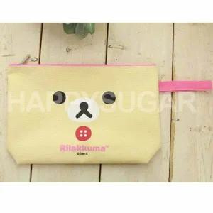 리락쿠마 ML96RN19 식판 도시락 가방 유아식판 파우치 핑크