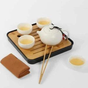 다도 BG95BO67 다기세트 (차판 블랙) 도자기다기세트 보이차다기세트