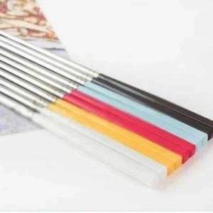 컬러 LJ83YT43 젓가락 5종 택1 스텐젓가락 업소용젓가락