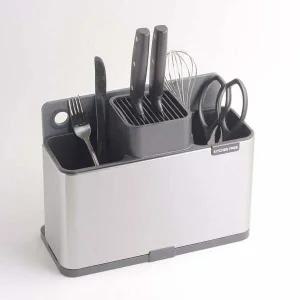 스텐물빠짐수저통 NS15VH26 조리도구정리함 조리기구통