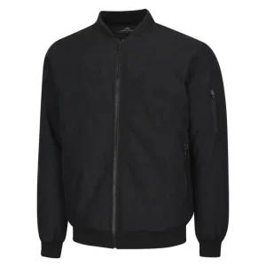 남성 가성비 보온성 높은 시보리 항공 점퍼 YD-JUW-862-블랙