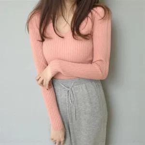 [라일리여성의류] Rly 베르 골지니트 부드러운 니트소재 데일리 니트 간