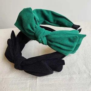 [라일리여성의류] Rly 왕리본 와이드 반다나 헤어밴드 빅리본 와이드머리