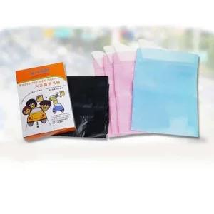 비상용 휴대용 소변봉투 소변기 간이소변기 4개한세트