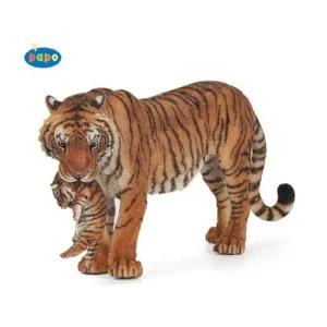 호랑이피규어 동물피규어 파포 동물모형 아기 엄마 호랑이