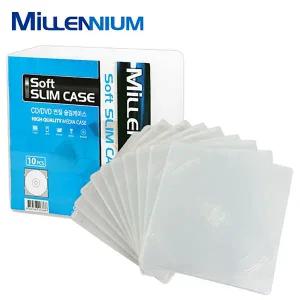 공CD/DVD 반투명 연질케이스 10장/CD케이스/CD보관함