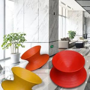 팽이의자 64cm 바퀴없는의자 회전 10컬러 의자 팽이