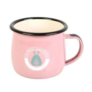 퀸센스 미니 법랑 머그컵 380ml (핑크)