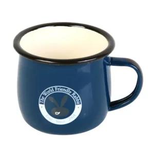 퀸센스 미니 법랑 머그컵 380ml (네이비)