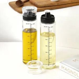 시노글라스 오일병 320ml 2P 소스 양념 기름 간장병