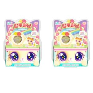 워시캣 알로하냥 피규어 크리스마스 선물 딸 여아 X2