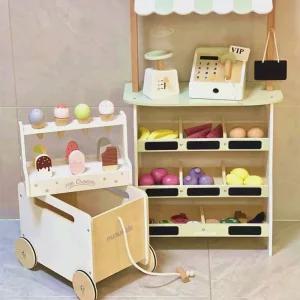 성장앨범 베이비 스튜디오 기차 카트 우드 촬영소품