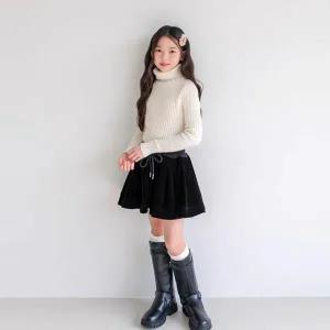 [보리보리/버블트리]버블트리 주디벨벳스커트