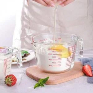 [골드스마일]내열 유리 계량 비커 이유식용 눈금컵