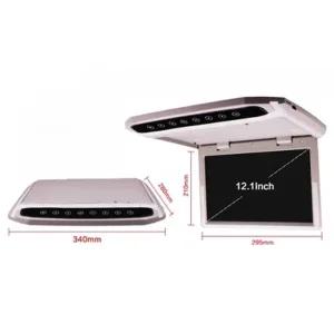 카니발천장모니터 10인치 12인치 HDMI 무드등 티비