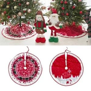 덥석덥석 펼치면 포토존 크리스마스 트리스커트 덮개 90CM 다리가리개 오너먼트 소품