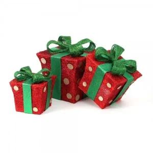 ( )3종 크리스마스 선물상자 장식세트 인테리어소품_23898800