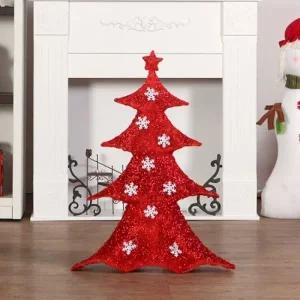 ( )크리스마스트리 4단 철제 미니트리레드 탁상트리_23898762