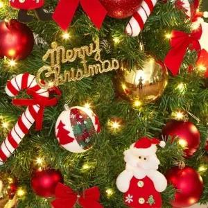 ( )120cm 꼬깔 산타 장식세트 크리스마스트리 오너먼트_23898774