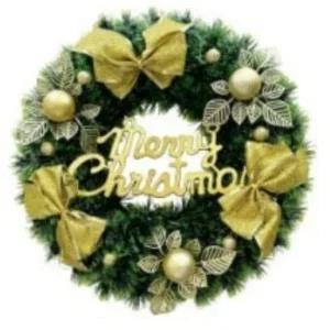 겨울 소품 트리장식 원형리스 해피한 인테리어 벽트리 문장식 문트리 크리스마스리스_23896933