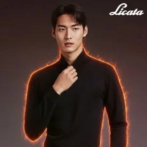 리카타 네로히터 2.0 NEW 방한 상의 기능성 이너웨어 터틀넥 F53102