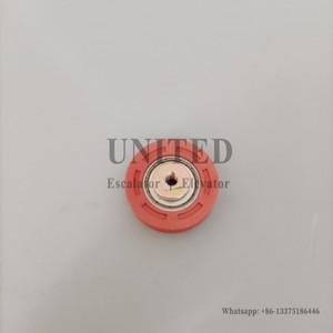 KM89628G02 50146201 엘리베이터 문짝 행어 도르래 팁 방지 롤러 OD50mm W14mm 베어링 6201 예비 부품 20