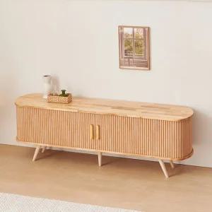 보루네오 노블 원목 템바보드 1800 거실장