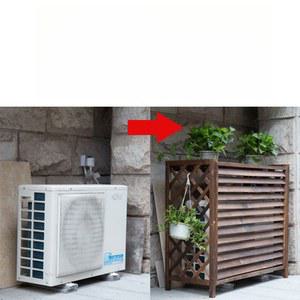 우드 실외기 원목 나무 가리개 덮개 보호