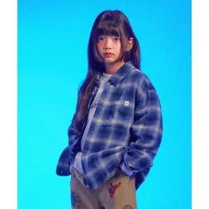 커버낫 COVERNAT KIDS 세서미스트리트x커버낫 키즈 웨스턴 쿠키몬스터 셔츠 블루 CK2507SH02BL 553742