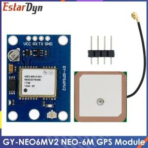 EstarDyn GY-NEO6MV2 NEO-6M GPS 모듈 NEO6MV2 비행 제어 EEPROM MWC APM2.5 Arduino 용 대형 안테나